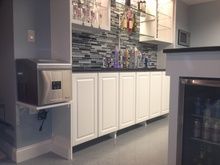 Richardson Drywall customized bar renovation